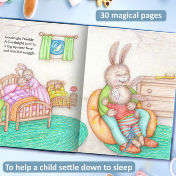 Personalised Goodnight Sweet Dreams Bedtime Story Book, 9 of 12