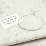 Sterling Silver 16th Birthday Bead For Each Year Bracelet, thumbnail 1 of 7