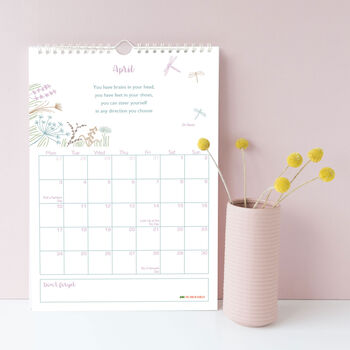 2023 Calendar Botanical A4, 2 of 3