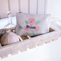 Personalised Rose Flower Pouch, thumbnail 1 of 4