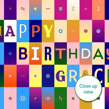 Personalised 30th Birthday Card Age And Name, 10 of 10