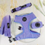 Pastel Purple Cord Dog Collar, thumbnail 5 of 5