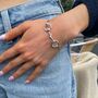 Gifts For Couples Horsebit Bracelet Bangle, thumbnail 2 of 7