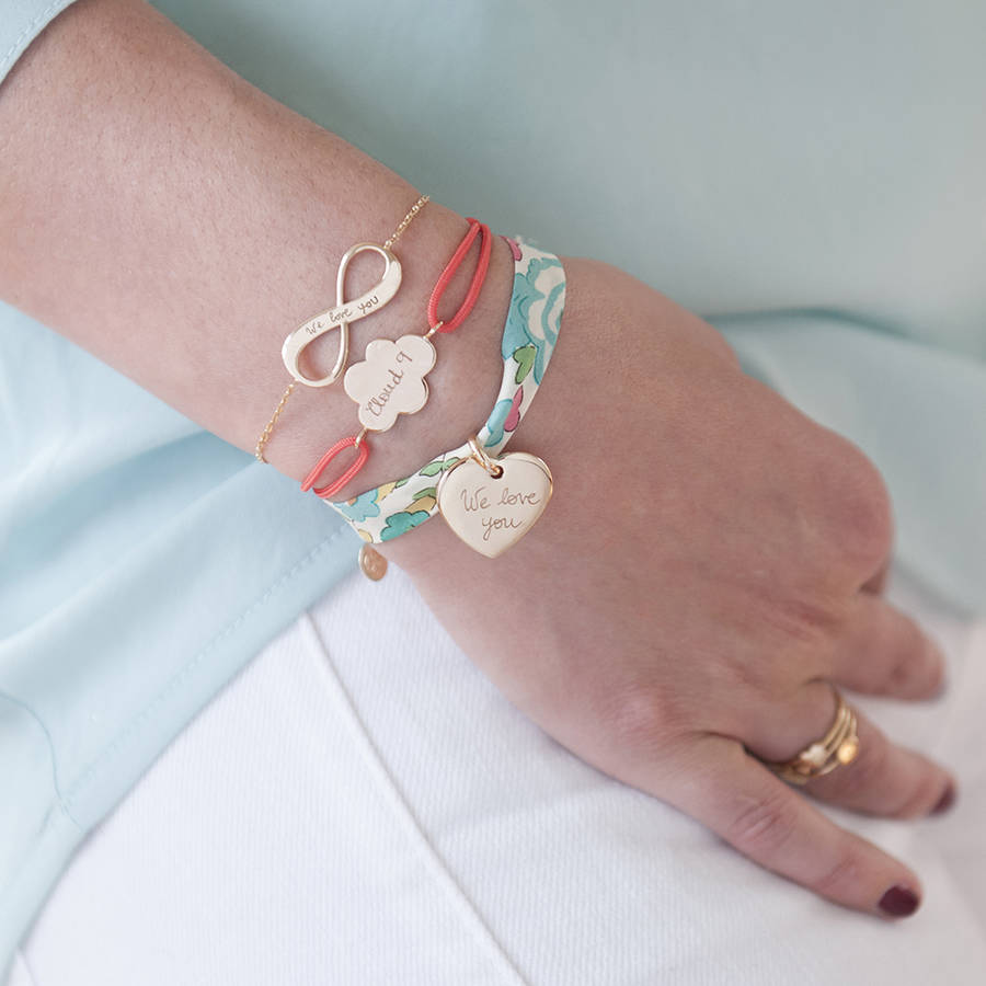 The Personalised Liberty Bracelet By Merci Maman