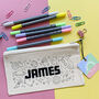 Personalised Pencil Case Space, thumbnail 1 of 4