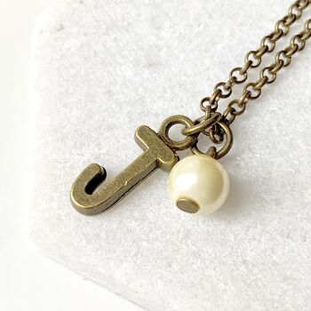 Personalised Initial Necklace, 2 of 3