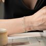 Natural Aquamarine Bracelet, thumbnail 3 of 7