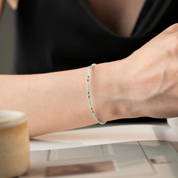 Natural Aquamarine Bracelet, 3 of 7