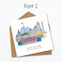 Personalised Cardiff Graduation Mug And Card Bundle, thumbnail 4 of 6