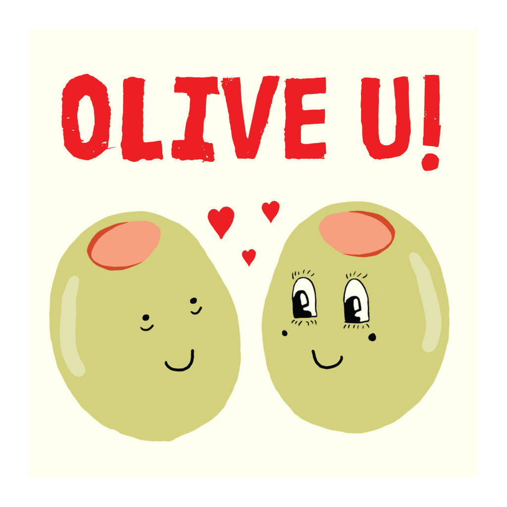 Olive U Card By all things Brighton beautiful