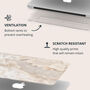 Beige Marble Hard Case For Mac Book And Mac Book Pro, thumbnail 4 of 8
