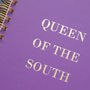 Personalised Queen Of The South Notebook, thumbnail 2 of 5