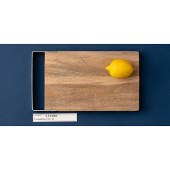 Personalised Chopping Board With Metal Handle, 2 of 2