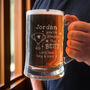 Personalised Simply The Best Pint Tankard, thumbnail 2 of 4