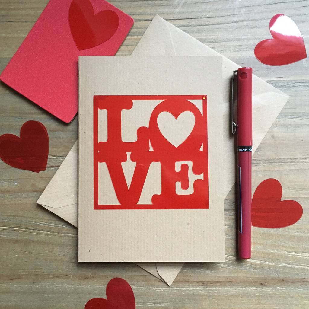 Love Valentine's Card By Be Golden