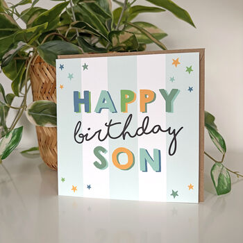 Celebration Birthday Son In Law Card, 3 of 4