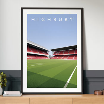 Arsenal Fc Highbury West Stand North Bank Poster, 3 of 7