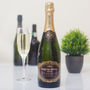 Pesonalised 65th Birthday Champagne With Gold Label, thumbnail 1 of 6