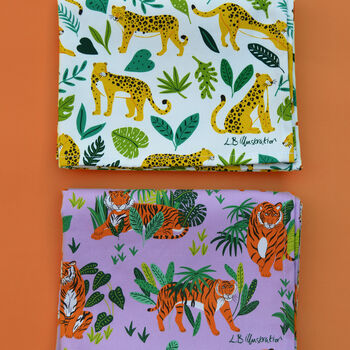 Jungle Tigers Tea Towel, 5 of 7