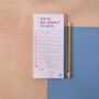 To Do List Pad | Everyday Is A School Day, thumbnail 4 of 6