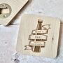 Personalised Beer Bottle Opener Coaster, thumbnail 4 of 4