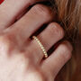 18k Gold Vermeil Plated Bobble Ring, thumbnail 1 of 7