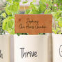 Ceramic Kitchen Herb Planters With Personalised Markers, thumbnail 4 of 7