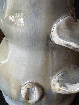 Handmade Porcelain Oil Or Vinegar Bottle, 3 of 5