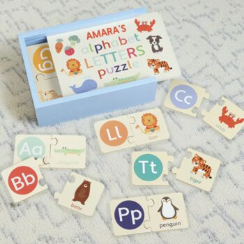 Personalised Childs Alphabet Puzzle, 2 of 5