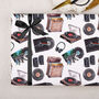 Three Sheets Of Vinyl Record Player Wrapping Paper, thumbnail 2 of 2