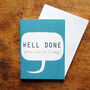 Mini Well Done You Clever Thing Card, thumbnail 4 of 5