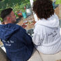 Personalised Luxury Terry Cotton Hooded Bathrobe, thumbnail 1 of 12