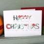 Happy Christmas Botanical Card, thumbnail 3 of 4