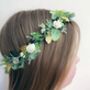Gold Leaf Flower Crown, thumbnail 2 of 3