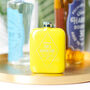 Personalised Adventure Fuel Hip Flask, thumbnail 7 of 10