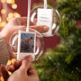 Personalised Pet Memorial Photo Glass Dome Bauble, thumbnail 2 of 5