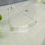 Personalised Bar Bracelet, thumbnail 1 of 6