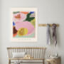 Flower Market Vienna Art Print, thumbnail 2 of 3
