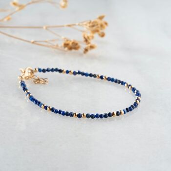 Natural Lapis Lazuli Bracelet, 6 of 6