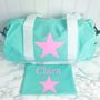 Girls Personalised Star Design Wash Bag, thumbnail 9 of 10