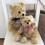 Personalised Siblings Teddy Bears, thumbnail 2 of 3