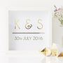 Personalised Initial Framed Print, thumbnail 1 of 4