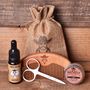 Beard Grooming Kit. Oil, Wax, Comb, Scissors, thumbnail 2 of 9
