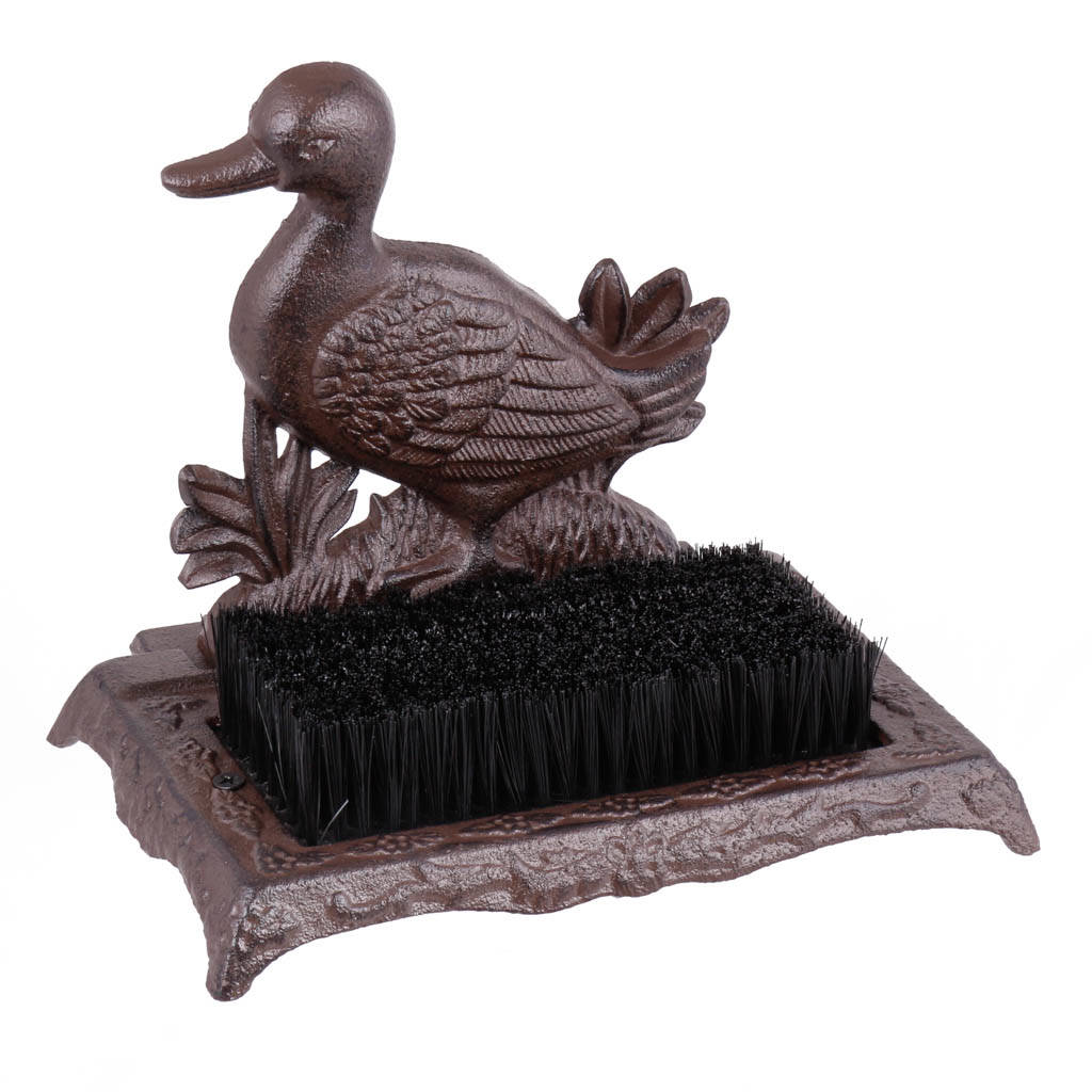 cast iron duck boot brush by dibor