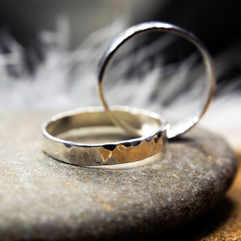 Handmade Sterling Silver Double Ring, 3 of 5