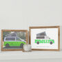 Personalised Campervan Print, thumbnail 3 of 12