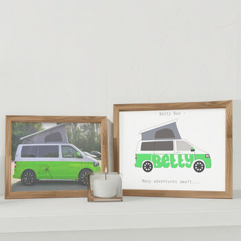 Personalised Campervan Print, 3 of 12