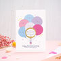 Personalised Anniversary Balloons Scratch Card, thumbnail 1 of 10