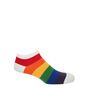 Block Stripe And Neon Organic Men's Trainer Socks Bundle, thumbnail 2 of 9