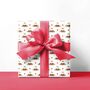 Luxury Quality Christmas Pudding Gift Wrapping Paper, Superior Thickness, thumbnail 1 of 6